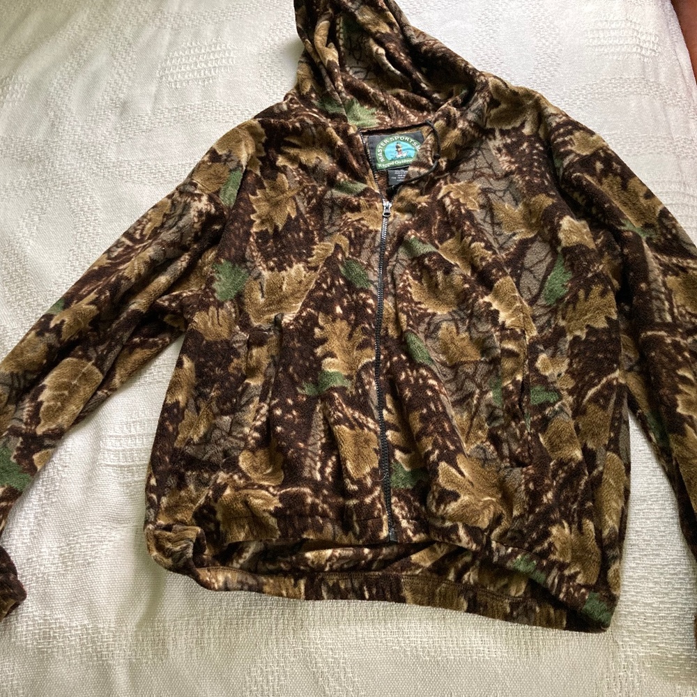 Master Sportsman Fleece Camo Hunting Jacket XL